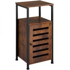 Tectake Consoles Et Drapiers Armoire D’appoint DURHAM Meuble De Rangement Style Vintage