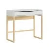 Brw Consoles Et Drapiers Bureau Console 1 Tiroir Salome Blanc -Marquee Magasin bureau console 1 tiroir salome blanc