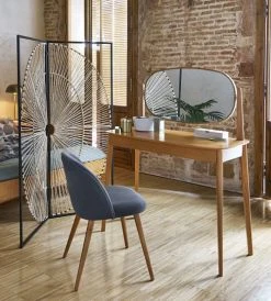 Maisons Du Monde Coiffeuses Coiffeuse 1 Tiroir En Chêne Massif -Marquee Magasin coiffeuse 1 tiroir en chene massif 1000 15 15 197963 6