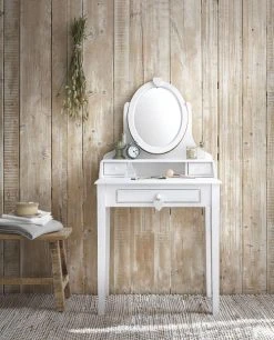 Maisons Du Monde Coiffeuses Coiffeuse 3 Tiroirs Blanche -Marquee Magasin coiffeuse 3 tiroirs blanche 1000 3 38 143415 13