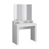 ML-Design Coiffeuses Coiffeuse Avec Miroir, Blanc, 89,5x155x43,5 Cm, MDF -Marquee Magasin coiffeuse avec miroir blanc 89 5x155x43 5 cm mdf