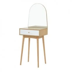 Baita Coiffeuses Coiffeuse Blanc Et Effet Chêne Miroir Inclus 11 Baita Coiffeuses Coiffeuse Blanc Et Effet Chêne Miroir Inclus -Marquee Magasin coiffeuse blanc et effet chene miroir inclus 3