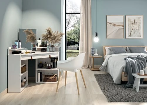 Symbiosis Coiffeuses Coiffeuse Effet Bois Blanc 4 Symbiosis Coiffeuses Coiffeuse Effet Bois Blanc – Image 2