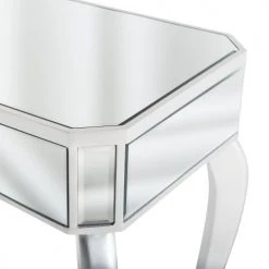 Beliani Coiffeuses Coiffeuse Effet Miroir Avec Tiroir -Marquee Magasin coiffeuse effet miroir avec tiroir 4