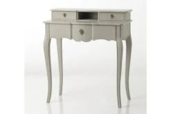 Hellin Coiffeuses Coiffeuse Romantique De Style Baroque En Bois 3 Tiroirs 1 Niche -Marquee Magasin coiffeuse romantique de style baroque en bois 3 tiroirs 1 niche 2