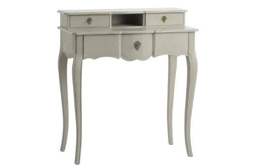 Hellin Coiffeuses Coiffeuse Romantique De Style Baroque En Bois 3 Tiroirs 1 Niche -Marquee Magasin coiffeuse romantique de style baroque en bois 3 tiroirs 1 niche