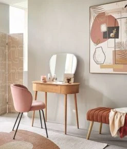 Maisons Du Monde Coiffeuses Coiffeuse Vintage 1 Tiroir Marron -Marquee Magasin coiffeuse vintage 1 tiroir marron 1000 14 20 219739 5