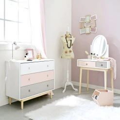 Maisons Du Monde Coiffeuses Coiffeuse Vintage Blanche Et Rose 13 Maisons Du Monde Coiffeuses Coiffeuse Vintage Blanche Et Rose -Marquee Magasin coiffeuse vintage blanche et rose 1000 13 35 150259 6