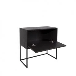 Pomax Consoles Et Drapiers Console 1 Tiroir H60cm Noir -Marquee Magasin console 1 tiroir h60cm noir 1