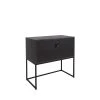 Pomax Consoles Et Drapiers Console 1 Tiroir H60cm Noir -Marquee Magasin console 1 tiroir h60cm noir