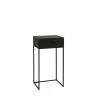 Pomax Consoles Et Drapiers Console 1 Tiroir L40cm Noir