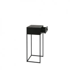 Pomax Consoles Et Drapiers Console 1 Tiroir L40cm Noir -Marquee Magasin console 1 tiroir l40cm noir 2