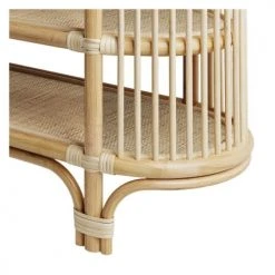 Rendez Vous Déco Consoles Et Drapiers Console 140 Cm En Rotin Naturel Avec étagères -Marquee Magasin console 140 cm en rotin naturel avec etageres 4