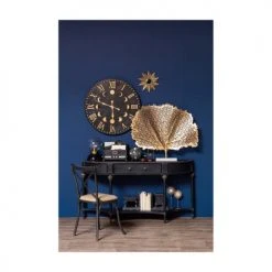 Chehoma Consoles Et Drapiers Console 2 Plateaux En Bois Noir -Marquee Magasin console 2 plateaux en bois noir 2