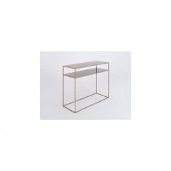 Custom Form Consoles Et Drapiers Console 2 Plateaux En Métal Thermolaquél Doré L100cm 10 Custom Form Consoles Et Drapiers Console 2 Plateaux En Métal Thermolaquél Doré L100cm -Marquee Magasin console 2 plateaux en metal thermolaquel dore l100cm 2