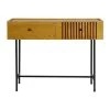 Jardideco Consoles Et Drapiers Console 2 Tiroirs