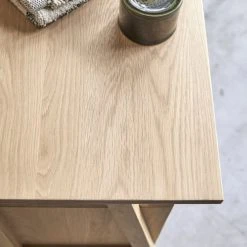 Tikamoon Consoles Et Drapiers Console 2 Tiroirs En Chêne Massif -Marquee Magasin console 2 tiroirs en chene massif 2