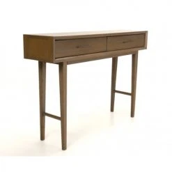 MACABANE Consoles Et Drapiers Console 2 Tiroirs En Mindi -Marquee Magasin console 2 tiroirs en mindi 2