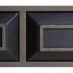 Altobuy Consoles Et Drapiers Console 2 Tiroirs Métal Et Mdf Coloris Noir -Marquee Magasin console 2 tiroirs metal et mdf coloris noir 5