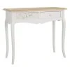 Altobuy Consoles Et Drapiers Console 2 Tiroirs Motif Floral Bois Massif Et Mdf -Marquee Magasin console 2 tiroirs motif floral bois massif et mdf