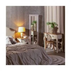 Altobuy Consoles Et Drapiers Console 2 Tiroirs Pin Massif Naturel Et Crème -Marquee Magasin console 2 tiroirs pin massif naturel et creme 3