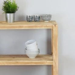 Dendro Consoles Et Drapiers Console 3 Niveaux Bois Massif -Marquee Magasin console 3 niveaux bois massif 2