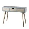 MACABANE Consoles Et Drapiers Console 3 Tiroirs -Marquee Magasin console 3 tiroirs