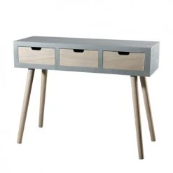 MACABANE Consoles Et Drapiers Console 3 Tiroirs