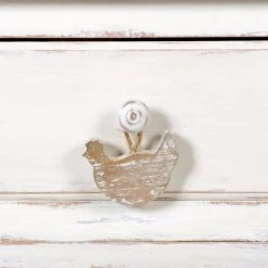 Maisons Du Monde Consoles Et Drapiers Console 3 Tiroirs, 3 Paniers Blanche -Marquee Magasin console 3 tiroirs 3 paniers blanche 1000 14 17 117195 3