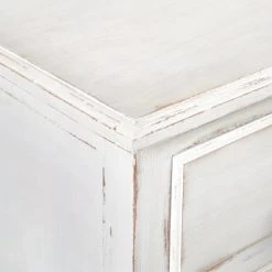 Maisons Du Monde Consoles Et Drapiers Console 3 Tiroirs, 3 Paniers Blanche -Marquee Magasin console 3 tiroirs 3 paniers blanche 1000 14 17 117195 4