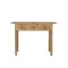 Dendro Consoles Et Drapiers Console 3 Tiroirs Bois Massif -Marquee Magasin console 3 tiroirs bois massif