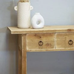 Dendro Consoles Et Drapiers Console 3 Tiroirs Bois Massif -Marquee Magasin console 3 tiroirs bois massif 2