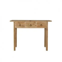 Dendro Consoles Et Drapiers Console 3 Tiroirs Bois Massif