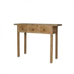 Dendro Consoles Et Drapiers Console 3 Tiroirs Bois Massif -Marquee Magasin console 3 tiroirs bois massif 3
