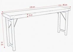 Mathi Design Consoles Et Drapiers Console Ancienne En Bois Vert -Marquee Magasin console ancienne en bois vert 4