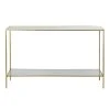 Maisons Du Monde Consoles Et Drapiers Console Avec Plateaux Miroirs Et Métal Coloris Laiton -Marquee Magasin console avec plateaux miroirs et metal coloris laiton 1000 4 8 187378 1
