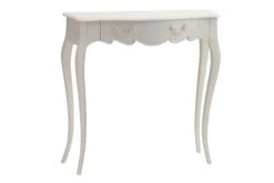 Hellin Consoles Et Drapiers Console Baroque En Bois Blanc L80
