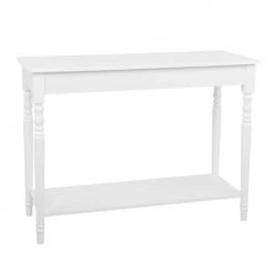 Beliani Consoles Et Drapiers Console Blanche -Marquee Magasin console blanche 2