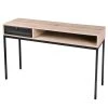 Fornord Consoles Et Drapiers Console Bois Grillage Métal Noir 1 Fornord Consoles Et Drapiers Console Bois Grillage Métal Noir -Marquee Magasin console bois grillage metal noir