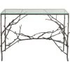 Kare Design Consoles Et Drapiers Console Branches En Verre Et Aluminium -Marquee Magasin console branches en verre et aluminium