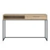 Brw Consoles Et Drapiers Console Bureau 1 Tiroir Naturel Et Metal -Marquee Magasin console bureau 1 tiroir naturel et metal