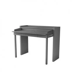 Woodman Consoles Et Drapiers Console Bureau Extensible Gris -Marquee Magasin console bureau extensible gris 3