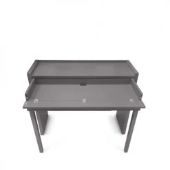 Woodman Consoles Et Drapiers Console Bureau Extensible Gris -Marquee Magasin console bureau extensible gris 4