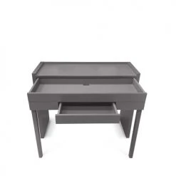Woodman Consoles Et Drapiers Console Bureau Extensible Gris -Marquee Magasin console bureau extensible gris 5