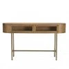 MACABANE Consoles Et Drapiers Console Couleur Naturel 2 Tiroirs -Marquee Magasin console couleur naturel 2 tiroirs