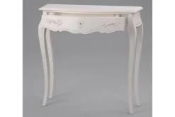 Hellin Consoles Et Drapiers Console D'entrée Baroque En Bois Blanc -Marquee Magasin console d entree baroque en bois blanc 2