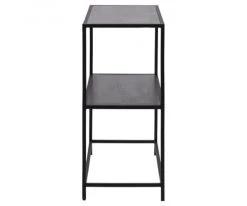 Meubles & Design Consoles Et Drapiers Console D'entrée Effet Bois Et Métal Noir -Marquee Magasin console d entree effet bois et metal noir 3