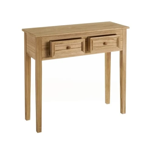 Wadiga Consoles Et Drapiers Console D'entrée En Bois 2 Tiroirs 4 Wadiga Consoles Et Drapiers Console D'entrée En Bois 2 Tiroirs – Image 2