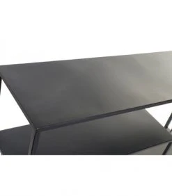 Wadiga Consoles Et Drapiers Console D'entrée En Métal Noir 4 Plateaux -Marquee Magasin console d entree en metal noir 4 plateaux 2
