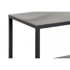 Wadiga Consoles Et Drapiers Console D'entrée En Métal Noir 4 Plateaux -Marquee Magasin console d entree en metal noir 4 plateaux 3